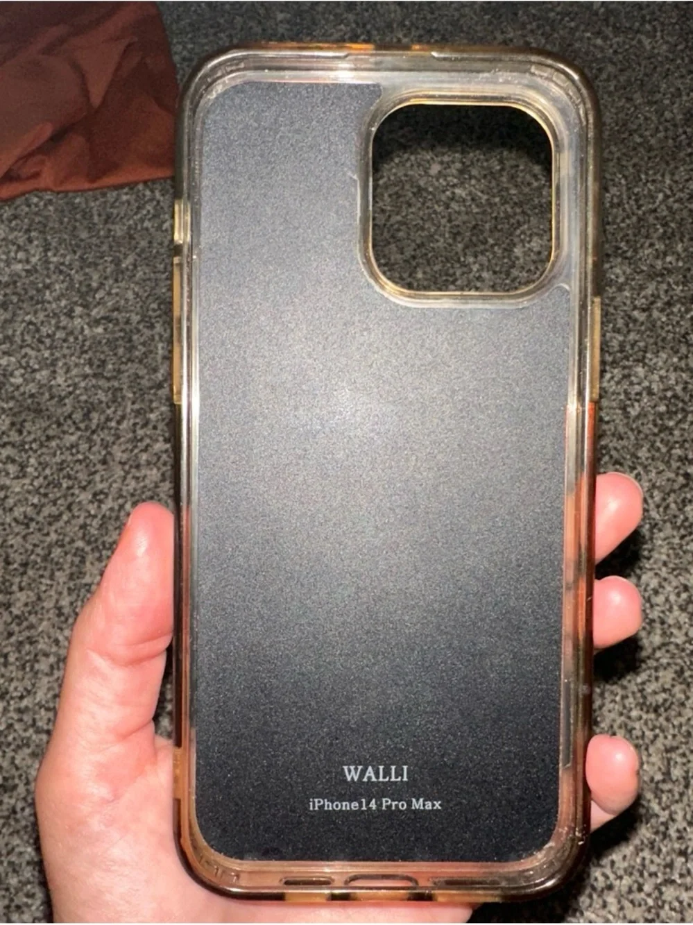 Leather Phone Case walli — Brown